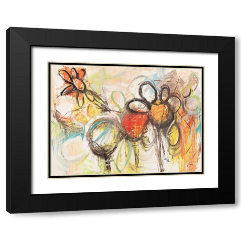 Primavera in fiore Black Modern Wood Framed Art Print with Double Matting by Lucas