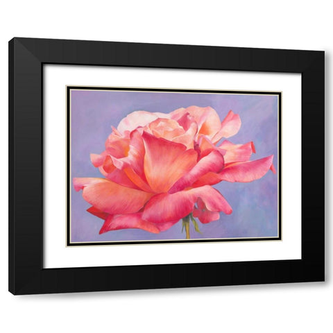 Velluto Black Modern Wood Framed Art Print with Double Matting by Villa, Luca