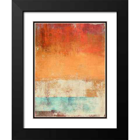 Afternoon Seaside Black Modern Wood Framed Art Print with Double Matting by Ludwig, Maun