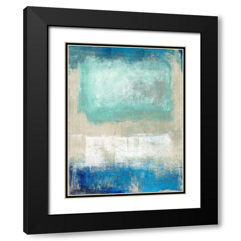 Magic Sea Black Modern Wood Framed Art Print with Double Matting by Ludwig, Maun