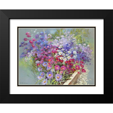 As Far as the Eye Can See Black Modern Wood Framed Art Print with Double Matting by Whatmore, Nel