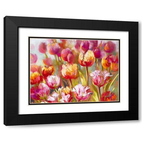 My oh My (detail) Black Modern Wood Framed Art Print with Double Matting by Whatmore, Nel