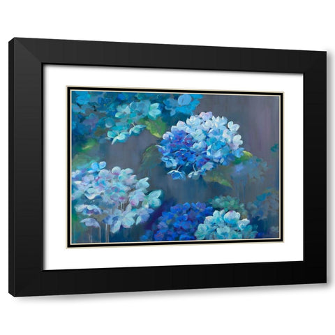 Twilight Song Black Modern Wood Framed Art Print with Double Matting by Whatmore, Nel