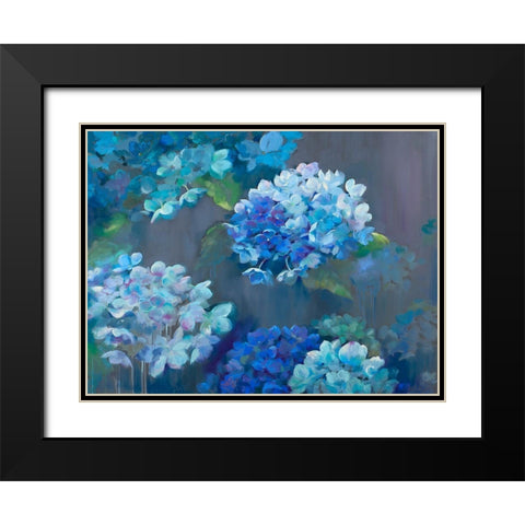 Twilight Song Black Modern Wood Framed Art Print with Double Matting by Whatmore, Nel