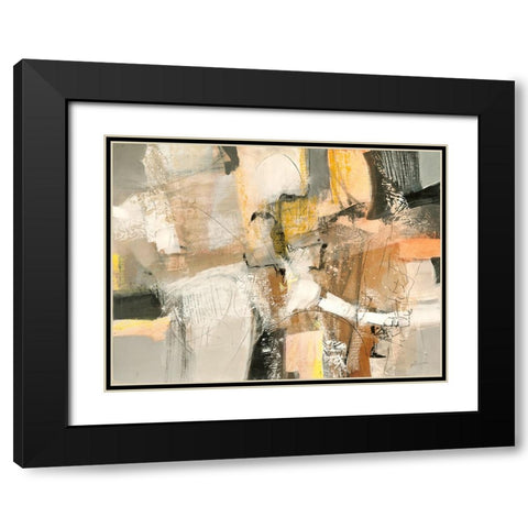 Altruismo contagioso Black Modern Wood Framed Art Print with Double Matting by Piovan, Maurizio