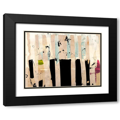 Singular Heaven Black Modern Wood Framed Art Print with Double Matting by Winkel, Peter