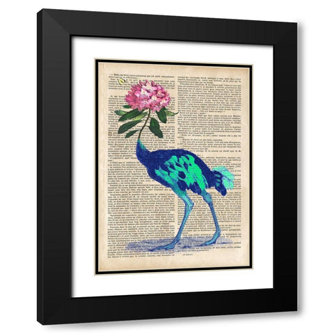 A Pleasant Surprise II Black Modern Wood Framed Art Print with Double Matting by Lamanche, Stef