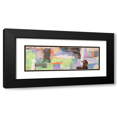 The Island Black Modern Wood Framed Art Print with Double Matting by Aprile, Alessio