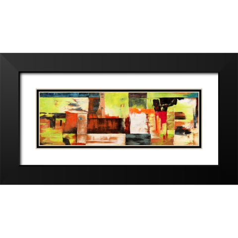 Jungle Black Modern Wood Framed Art Print with Double Matting by Aprile, Alessio