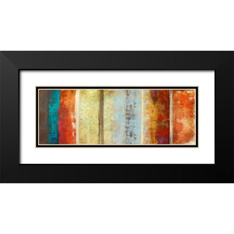 June Black Modern Wood Framed Art Print with Double Matting by Baron, Alphonse