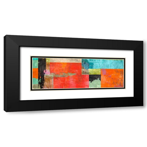Midnight Moves Black Modern Wood Framed Art Print with Double Matting by Baron, Alphonse