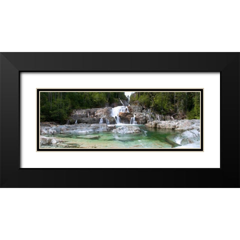 Lower Myra Falls Vancouver Island British Columbia Canada Black Modern Wood Framed Art Print with Double Matting by Nizamov, Shamil