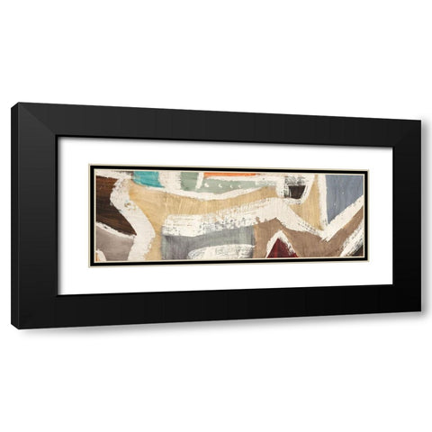 Comfort Zone Black Modern Wood Framed Art Print with Double Matting by Anne, Munson