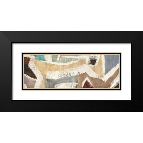 Comfort Zone Black Modern Wood Framed Art Print with Double Matting by Anne, Munson