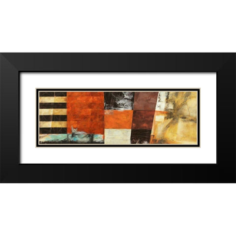 Memento Black Modern Wood Framed Art Print with Double Matting by Bacci, Leonardo