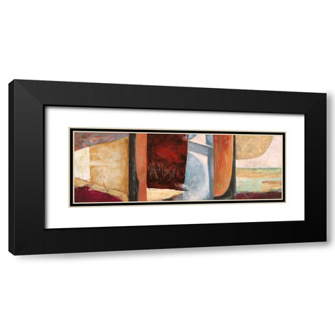 L ete Black Modern Wood Framed Art Print with Double Matting by Bacci, Leonardo