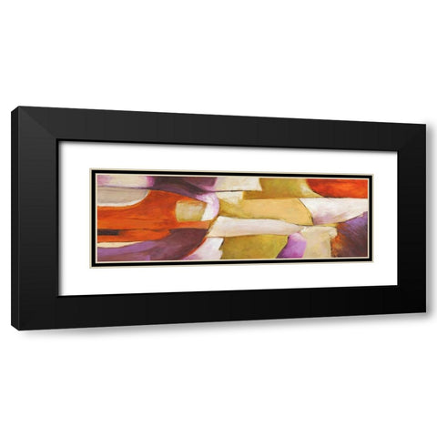 Wild Thang Black Modern Wood Framed Art Print with Double Matting by Olin, Chaz