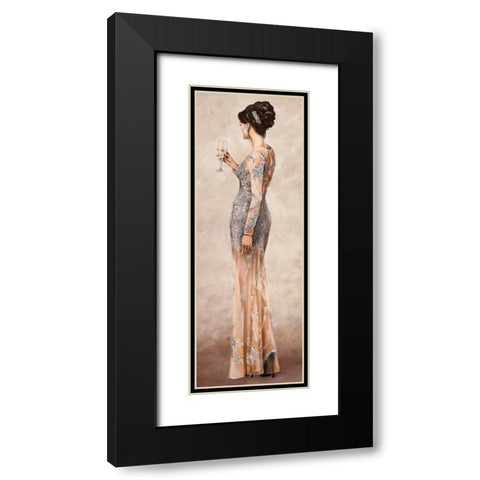 Grand Soiree II Black Modern Wood Framed Art Print with Double Matting by Duval, Sonya