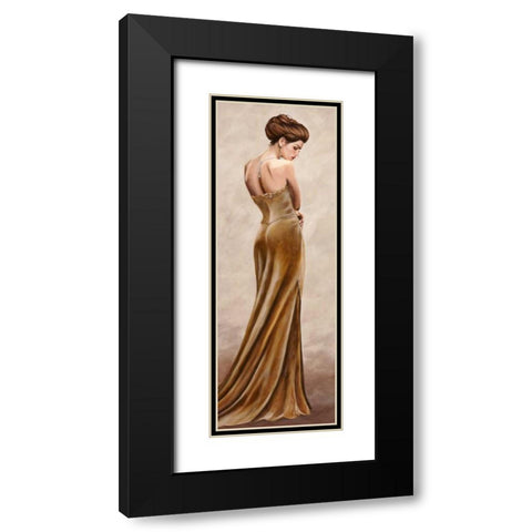 Grand Soiree III Black Modern Wood Framed Art Print with Double Matting by Duval, Sonya