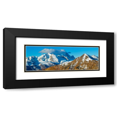 Marmolada, Italy Black Modern Wood Framed Art Print with Double Matting by Krahmer, Frank
