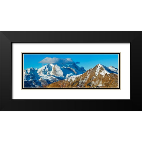 Marmolada, Italy Black Modern Wood Framed Art Print with Double Matting by Krahmer, Frank