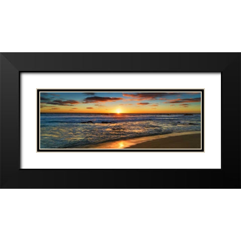 Sunset, Leeuwin National Park, Australia Black Modern Wood Framed Art Print with Double Matting by Krahmer, Frank