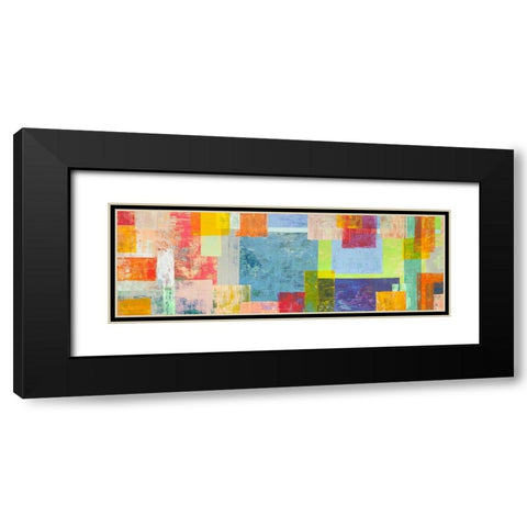 Orizzonte dAgosto Black Modern Wood Framed Art Print with Double Matting by Corrado, Italo