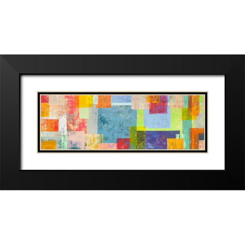 Orizzonte dAgosto Black Modern Wood Framed Art Print with Double Matting by Corrado, Italo