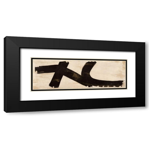Life Black Modern Wood Framed Art Print with Double Matting by Ikeda, Haru