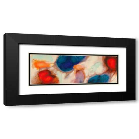 Shangri-La Black Modern Wood Framed Art Print with Double Matting by Demos, Jean-Luc