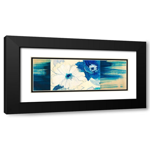 Toile Black Modern Wood Framed Art Print with Double Matting by Kelly, Parr