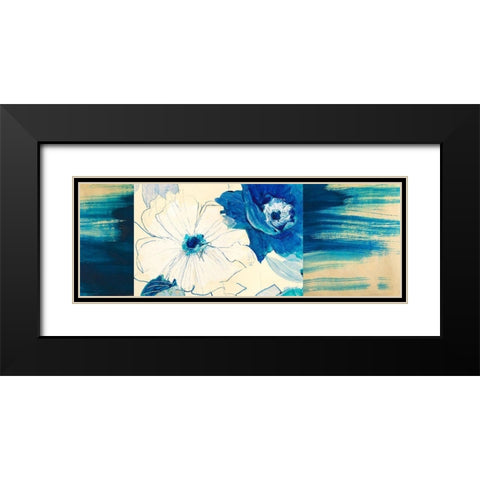 Toile Black Modern Wood Framed Art Print with Double Matting by Kelly, Parr