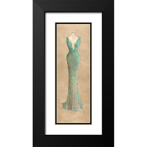 Dressed To Thrill III Black Modern Wood Framed Art Print with Double Matting by Parr, Kelly
