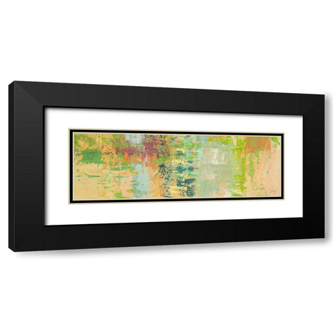 Natura Black Modern Wood Framed Art Print with Double Matting by Lucas