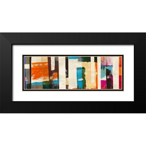 Calexico Black Modern Wood Framed Art Print with Double Matting by Navarro, Manuel