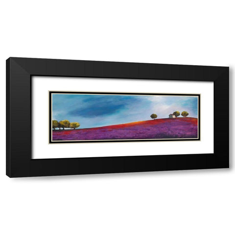 Late Afternoon Black Modern Wood Framed Art Print with Double Matting by Bloom, Philip