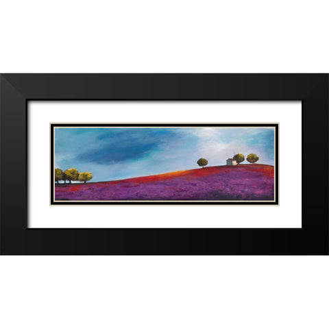 Late Afternoon Black Modern Wood Framed Art Print with Double Matting by Bloom, Philip