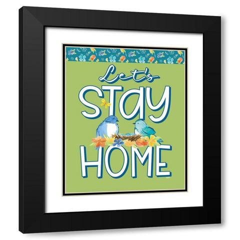 Happy at Home XXII Black Modern Wood Framed Art Print with Double Matting by Reed, Tara