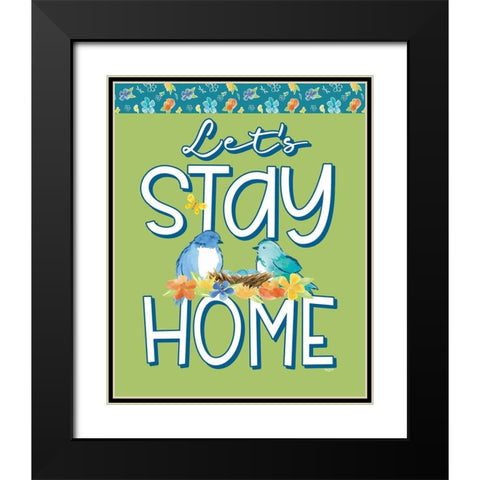 Happy at Home XXII Black Modern Wood Framed Art Print with Double Matting by Reed, Tara