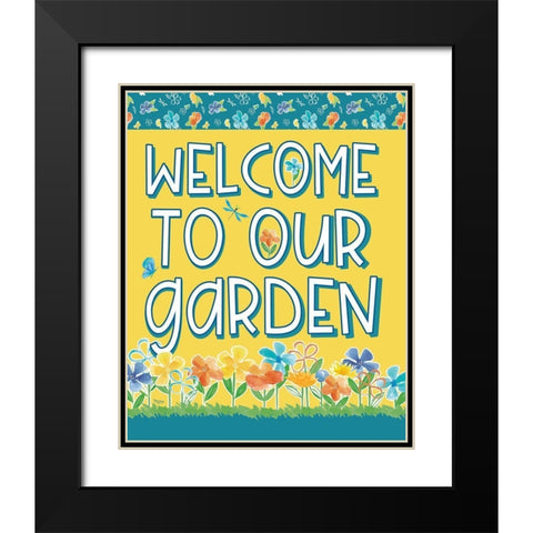 Happy at Home XXIV Black Modern Wood Framed Art Print with Double Matting by Reed, Tara