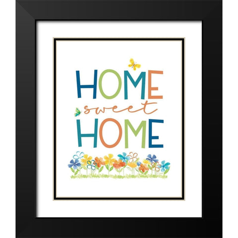Happy at Home XXVII Black Modern Wood Framed Art Print with Double Matting by Reed, Tara