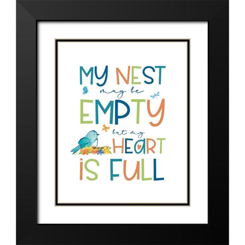 Happy at Home XXVIII Black Modern Wood Framed Art Print with Double Matting by Reed, Tara