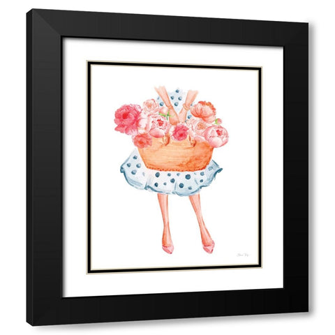 My Kind of Beautiful XI Black Modern Wood Framed Art Print with Double Matting by Fay, Elena