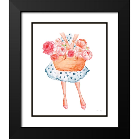 My Kind of Beautiful XI Black Modern Wood Framed Art Print with Double Matting by Fay, Elena