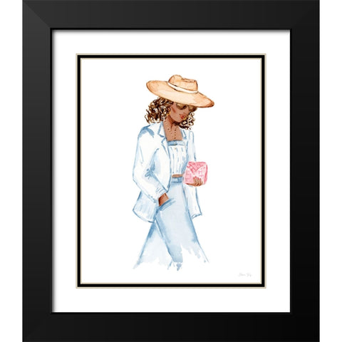 My Kind of Beautiful XIII Black Modern Wood Framed Art Print with Double Matting by Fay, Elena