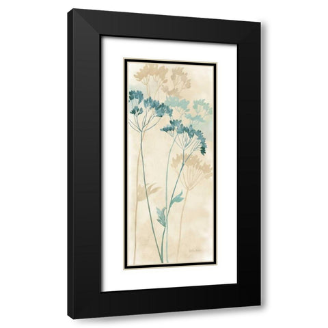 Gentle Nature Panel I Black Modern Wood Framed Art Print with Double Matting by Coulter, Cynthia