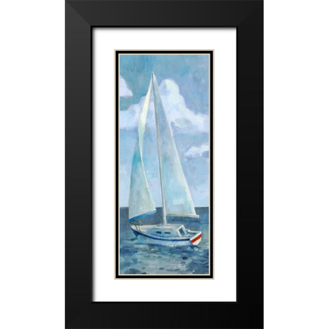 Race Day I  Black Modern Wood Framed Art Print with Double Matting by Milan, Vittorio