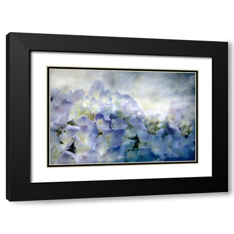 Calm Black Modern Wood Framed Art Print with Double Matting by Tyrrell, Lu Anne