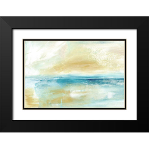 Dreamy Seascape  Black Modern Wood Framed Art Print with Double Matting by Dundon, Caitlin