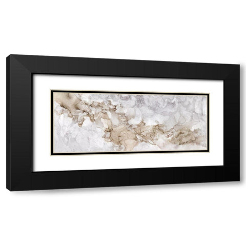 Neutral Beauty Gray Panel Black Modern Wood Framed Art Print with Double Matting by Reed, Tara